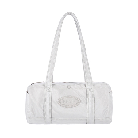 MARE Nylon Duffle Shoulder Bag (White)