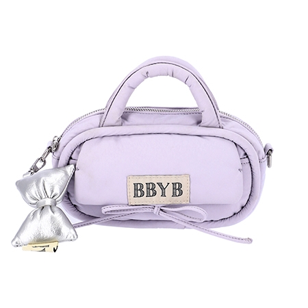 FOFO Padding Chain Cross Bag (Violet) + Charm