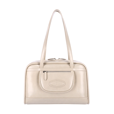 Lire Large Shoulder Bag (Ivory)