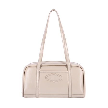 Lire Medium Shoulder Bag (Ivory)