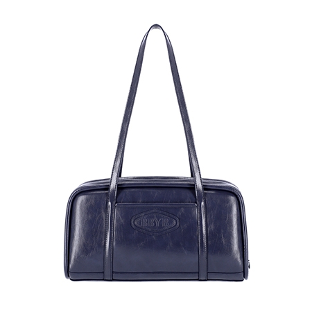 Lire Medium Shoulder Bag (Navy)