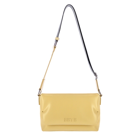 POPA Unisex Small Messenger Bag (Butter Yellow)