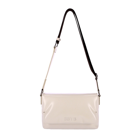 POPA Unisex Small Messenger Bag (Ivory)