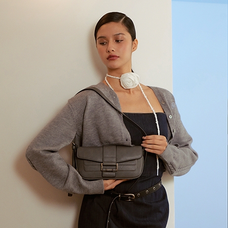 Noce Small Cross Bag (Grey)