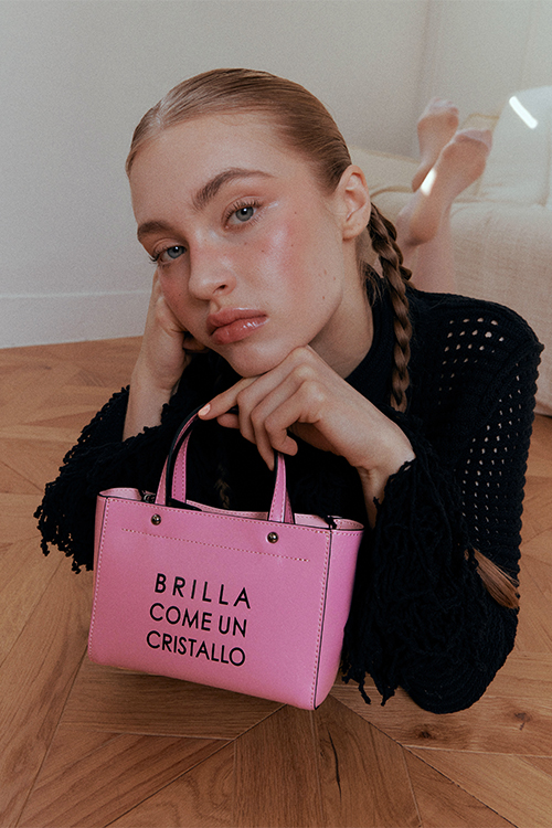 MARCE Zip Mini Cross Bag (Pink)