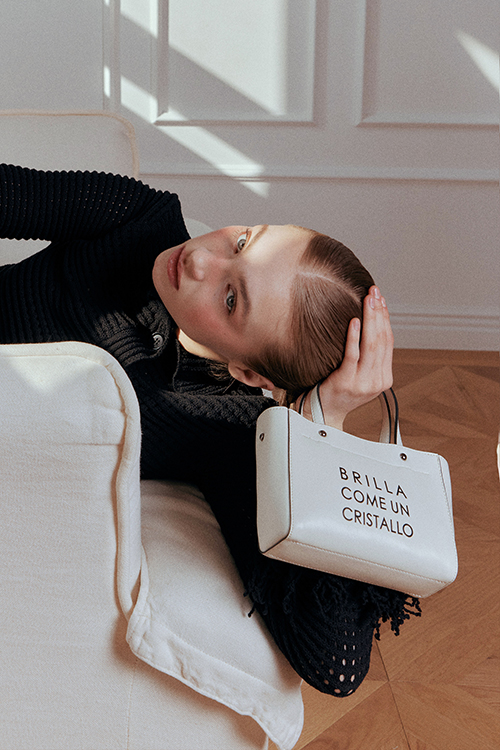 MARCE Zip Mini Cross Bag (Ivory)
