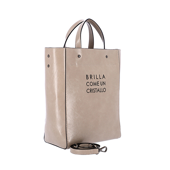 MARCE Zip Tote Bag (Dark Grey)