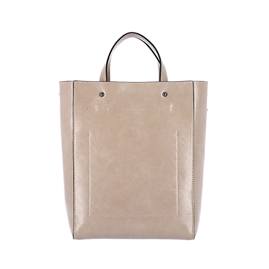 MARCE Zip Tote Bag (Dark Grey)