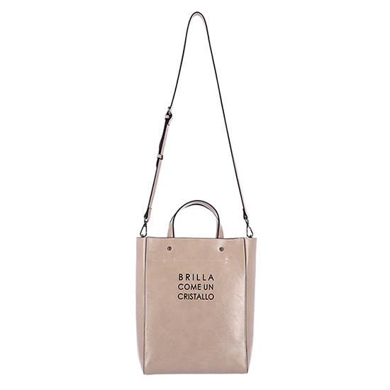 MARCE Zip Tote Bag (Dark Grey)