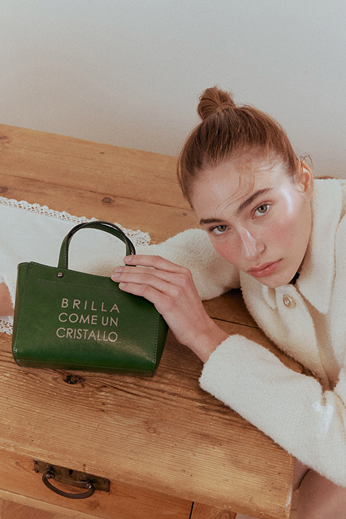 MARCE Zip Mini Cross Bag (Deep Green)