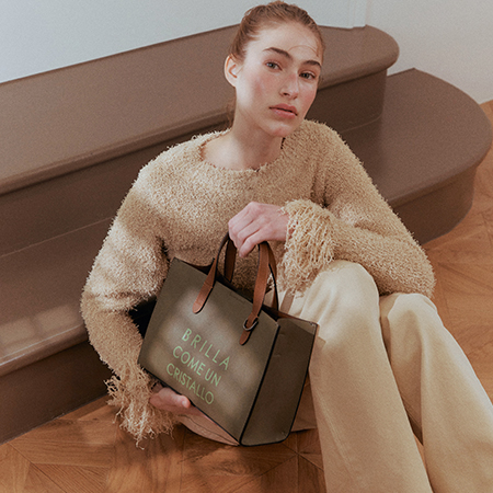 MARCE Half Tote Bag (Khaki)