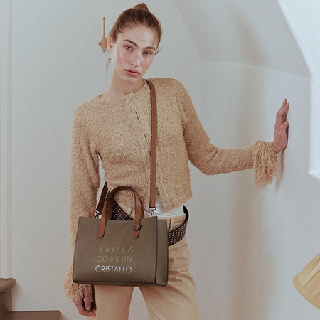 MARCE Half Tote Bag (Khaki)
