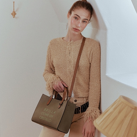 MARCE Half Tote Bag (Khaki)