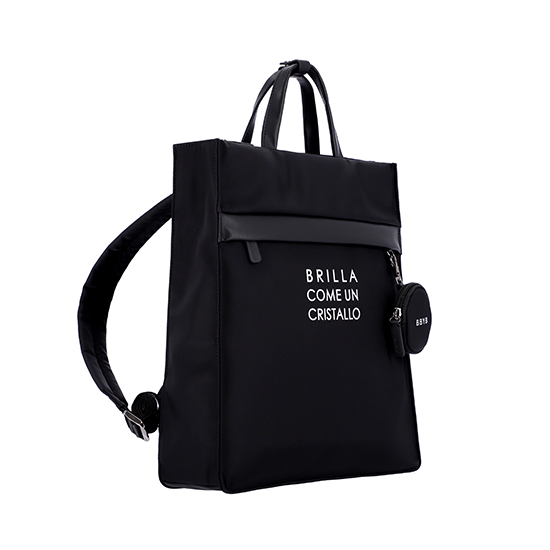 MARCE Nylon Backpack (Black)