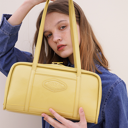 Lire Medium Shoulder Bag (Mustard)