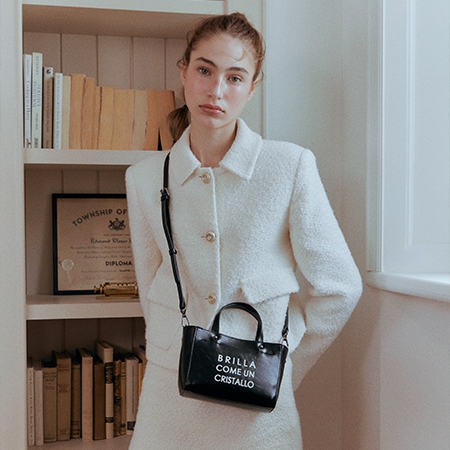 MARCE Zip Mini Cross Bag (Black)