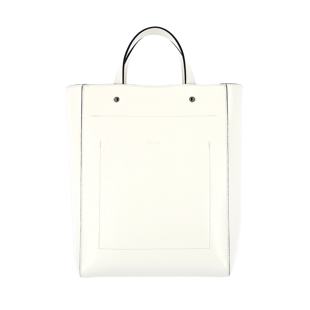 MARCE Zip Tote Bag (Ivory)