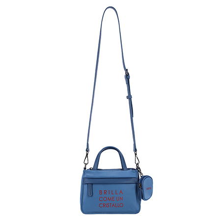 MARCE Nylon Mini Cross Bag (Blue)
