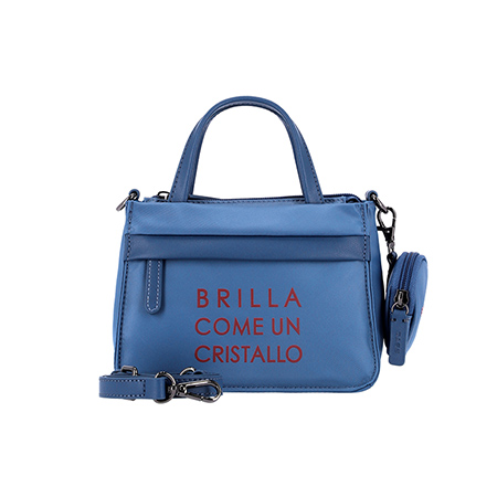 MARCE Nylon Mini Cross Bag (Blue)