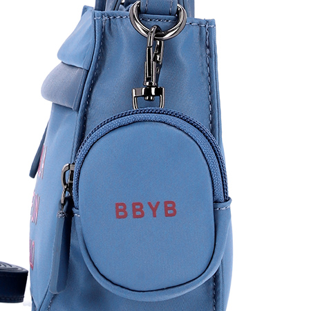 MARCE Nylon Mini Cross Bag (Blue)