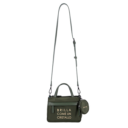 MARCE Nylon Mini Cross Bag (Khaki)
