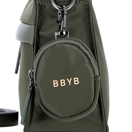 MARCE Nylon Mini Cross Bag (Khaki)