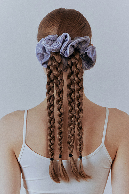 Noi Cotton Scrunchie (Blue)