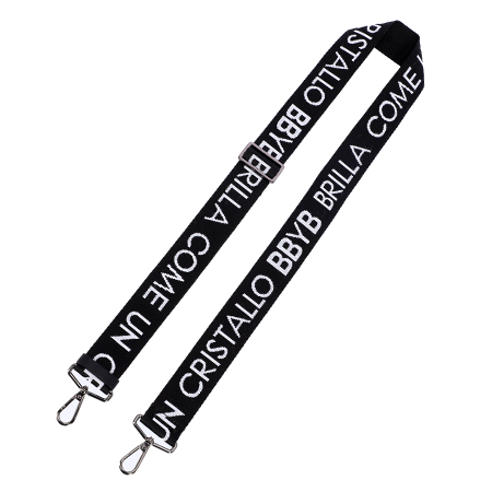 MARCE Lettering Webbing Strap (Black)