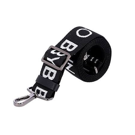 MARCE Lettering Webbing Strap (Black)