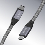 베이식스 USB C to C 100W PD 고속충전 10Gbps 고속 데이터 전송 케이블, 맥북 4K/60Hz UHD 영상지원