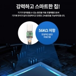 베이식스 USB C to C 100W PD 고속충전 10Gbps 고속 데이터 전송 케이블, 맥북 4K/60Hz UHD 영상지원