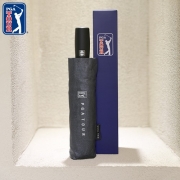 PGA3단7K 완전자동 블랙메탈 우산