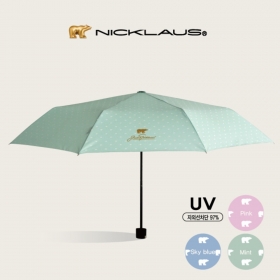 잭니클라우스3단 베어 (3색혼합) 우양산