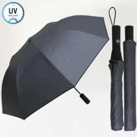 무표2단자동 블랙메탈 우산