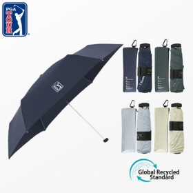 PGA친환경그린 3단수동 사각스키니 우산