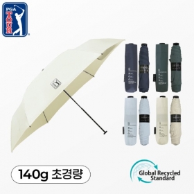 PGA친환경그린 3단수동 경량스키니 우산