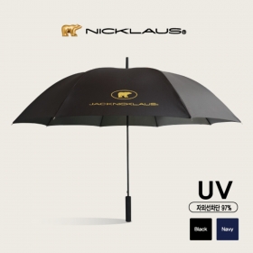 잭니클라우스70자동 무지 FRP 장우산