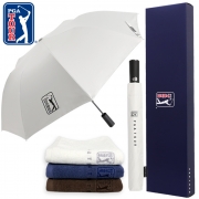 PGA2단자동 암막 우양산+150g면사타올세트