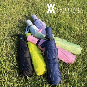 위즈덤3단컬러살대UV암막완전자동 우양산