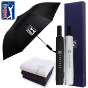 PGA2단완전자동 암막 우양산+150g 면사타올 세트