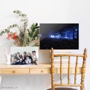 [BTS] BTS Family Photo Magic Shop Acrylic Photo Print Frame / 방탄 남준 가족사진 부직샵 아크릴액자