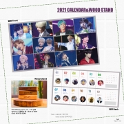 [#BTS] 2021 V Calendar & Wood stand SET