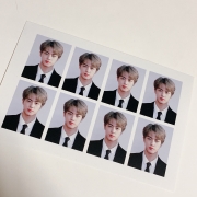 [#BTS] OVER THE MOON 석진 증명사진 ID CARD SET