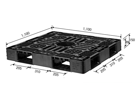 HO4 110*110H [규격 : 1100*1100*150mm, 중량 11.6kg]