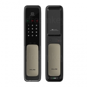 밀레 M-7100S 티탄골드 푸시풀 도어락 (2WAY 번호+카드키4개)