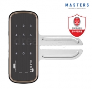 유니코 600N-GL 터치식 유리문 글라스도어락 1WAY(번호전용)