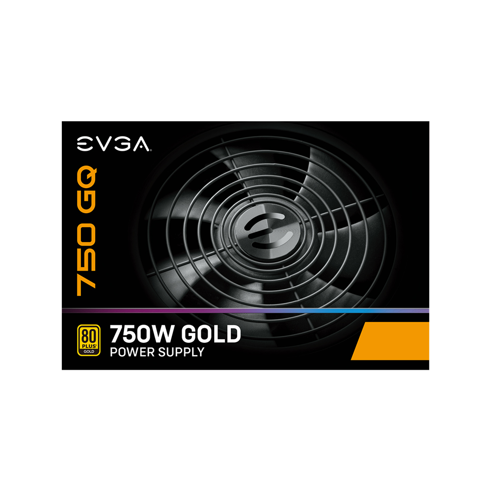 EVGA 750 GQ, 80Plus GOLD 750W EVGA 750 GQ, 80Plus GOLD 750W