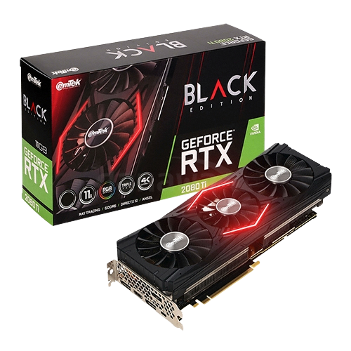 이엠텍 지포스 RTX 2080 Ti BLACK EDITION D6 11GB