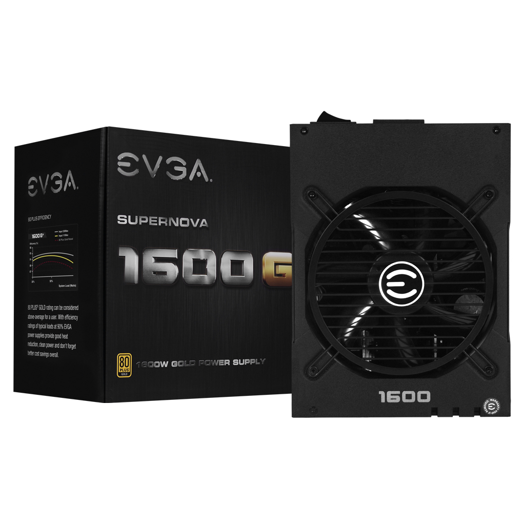 [리퍼비시 AS 113개월 / 테스트용 오픈 제품] EVGA SUPERNOVA 1600 G+, 80Plus GOLD 1600W