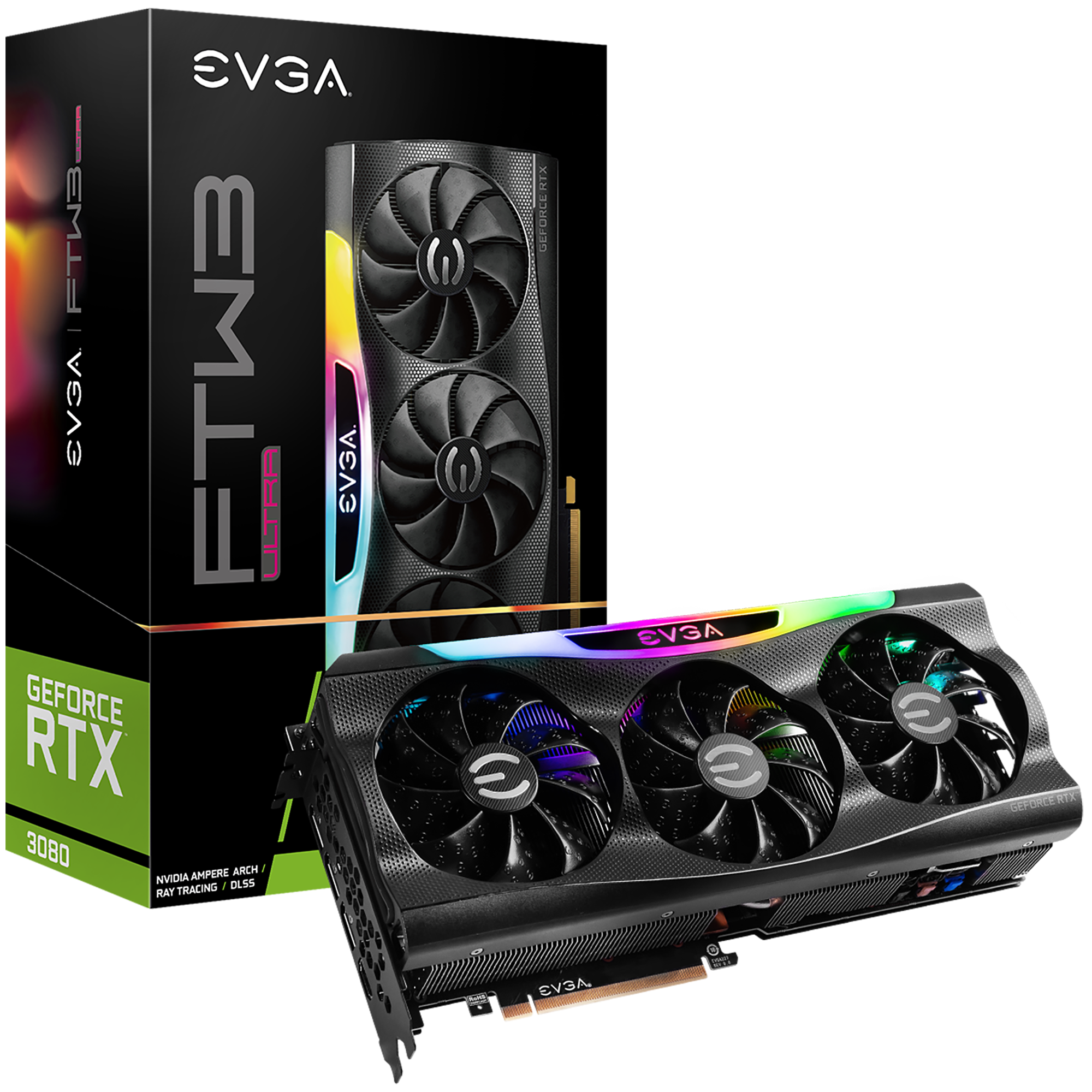 EVGA 지포스 RTX 3080 FTW3 ULTRA GAMING 12GB LHR